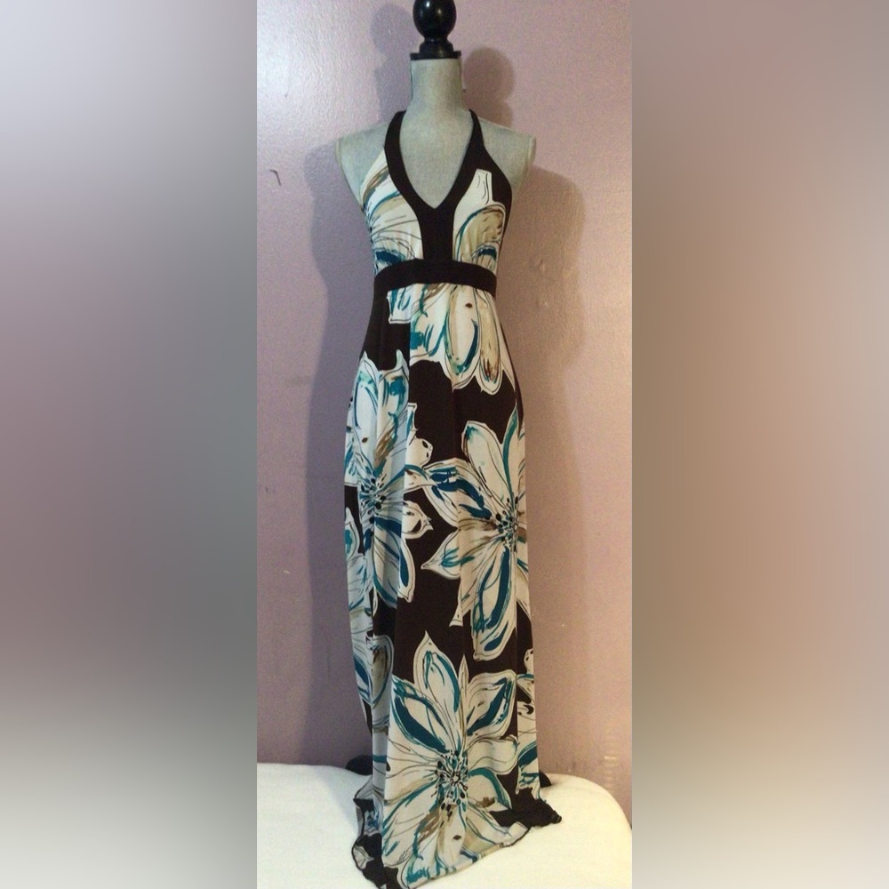 Enfocus floral Halter Dress